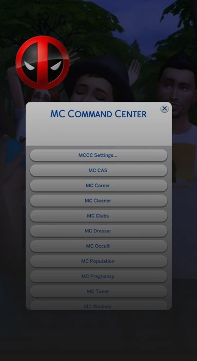 Sims 4 MCコマンドセンターMod